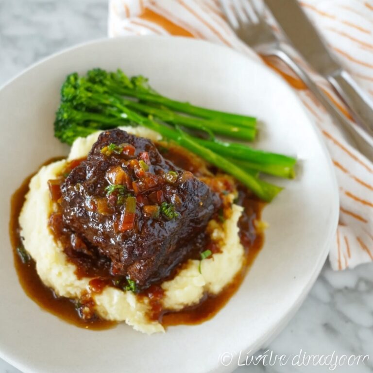 Red Wine Braised Short Ribs Recipe