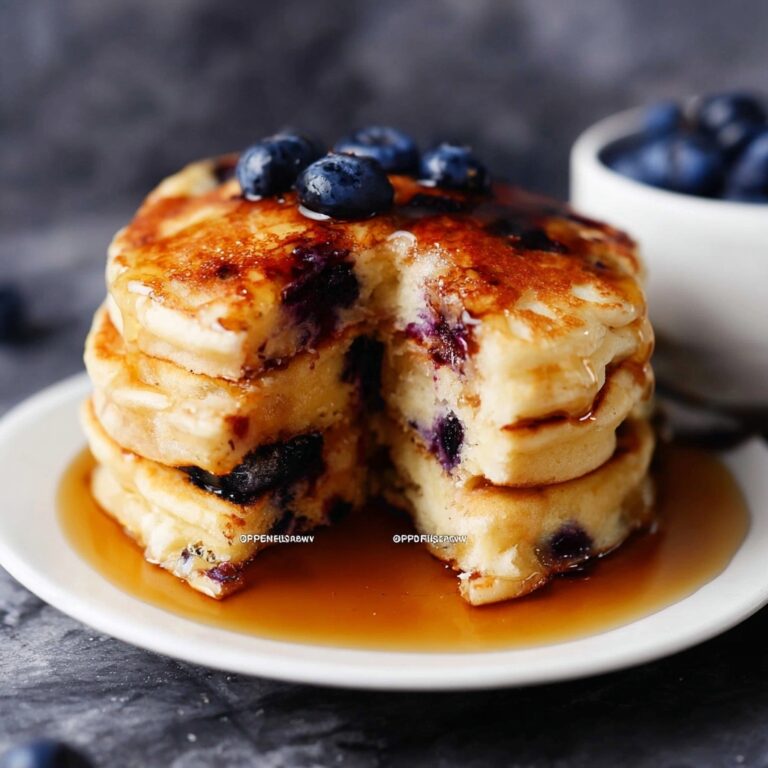 The Best Blueberry Pancakes Recipe