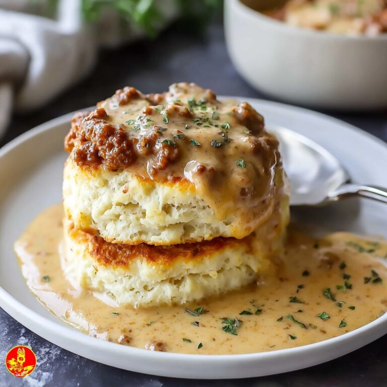 Biscuits and Chorizo Gravy: A Comforting Breakfast Twist Recipe