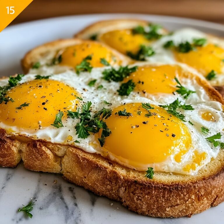 Egg and Cheese Toasts: A Quick and Delicious Breakfast Recipe