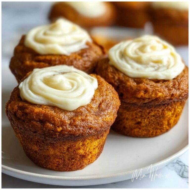 Fluffy Pumpkin Cream Cheese Swirl Muffins Recipe