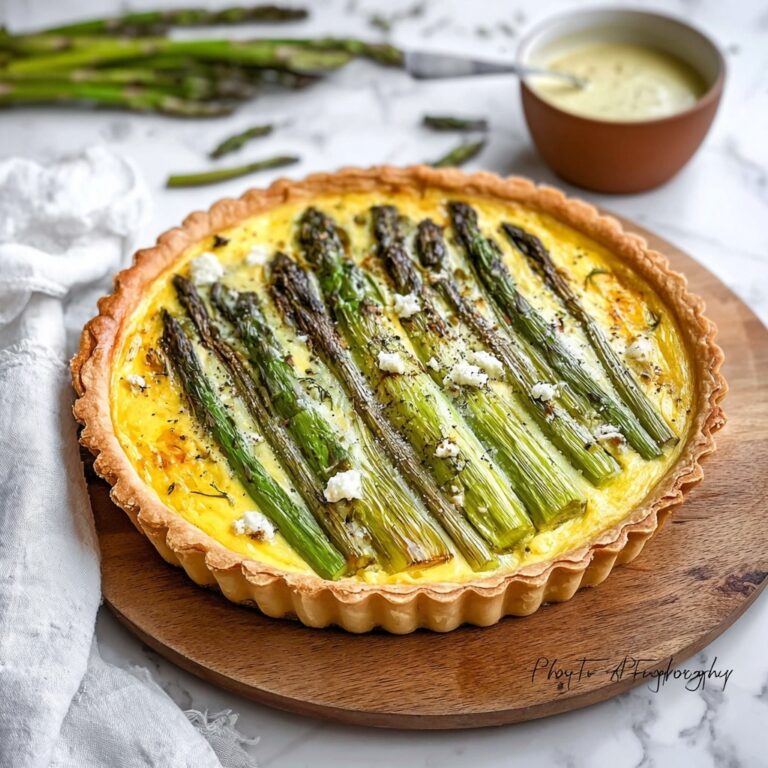 Irresistible Asparagus Tart Recipe