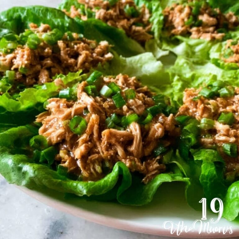 Instant Pot Chicken Lettuce Wraps Recipe