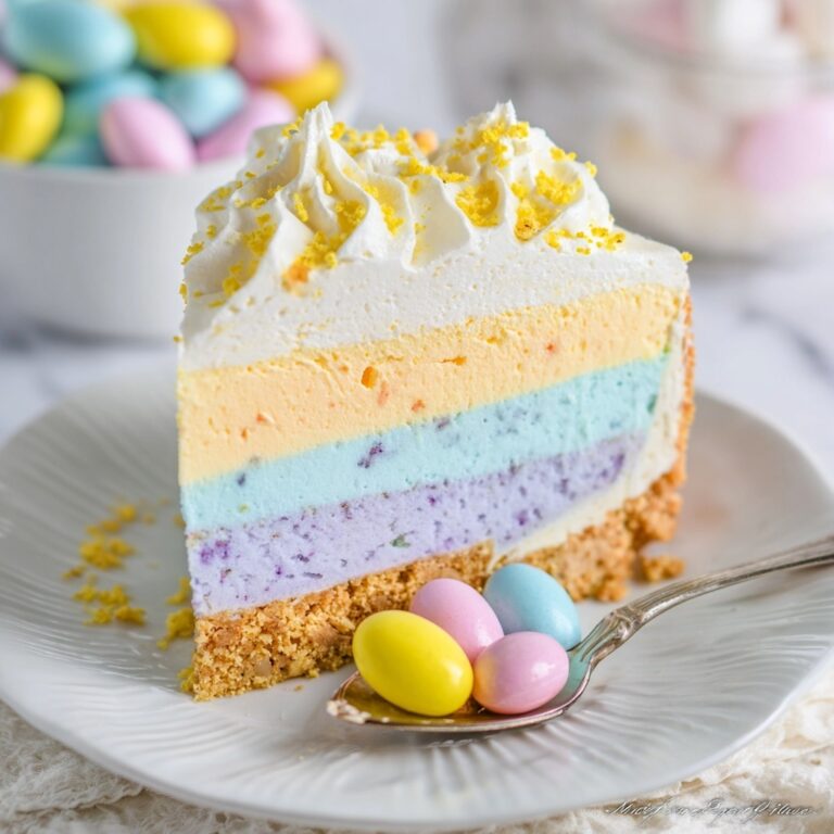 Easter Colorful Jell-O Pie Recipe
