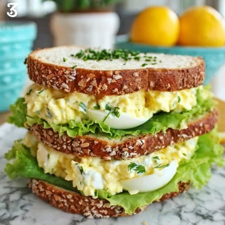 Quick 10-Minute Egg Salad Sandwich Recipe