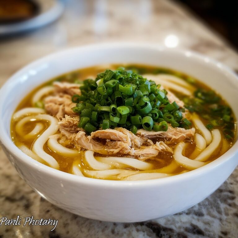 Chicken Udon Soup Recipe