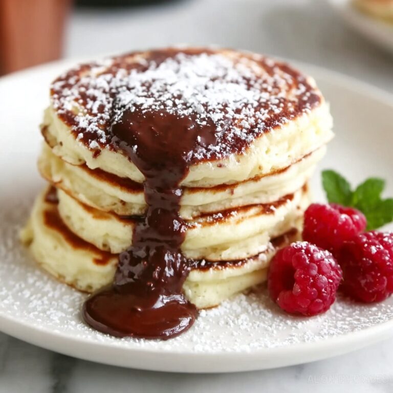 Fluffy Nutella-Stuffed Pancakes Recipe