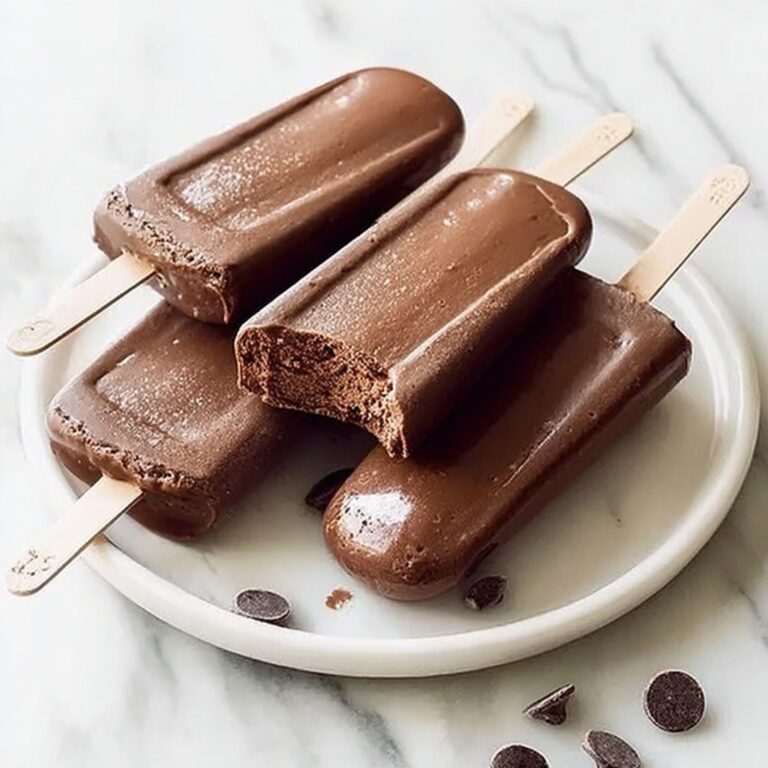 Healthy Fudgesicles Recipe