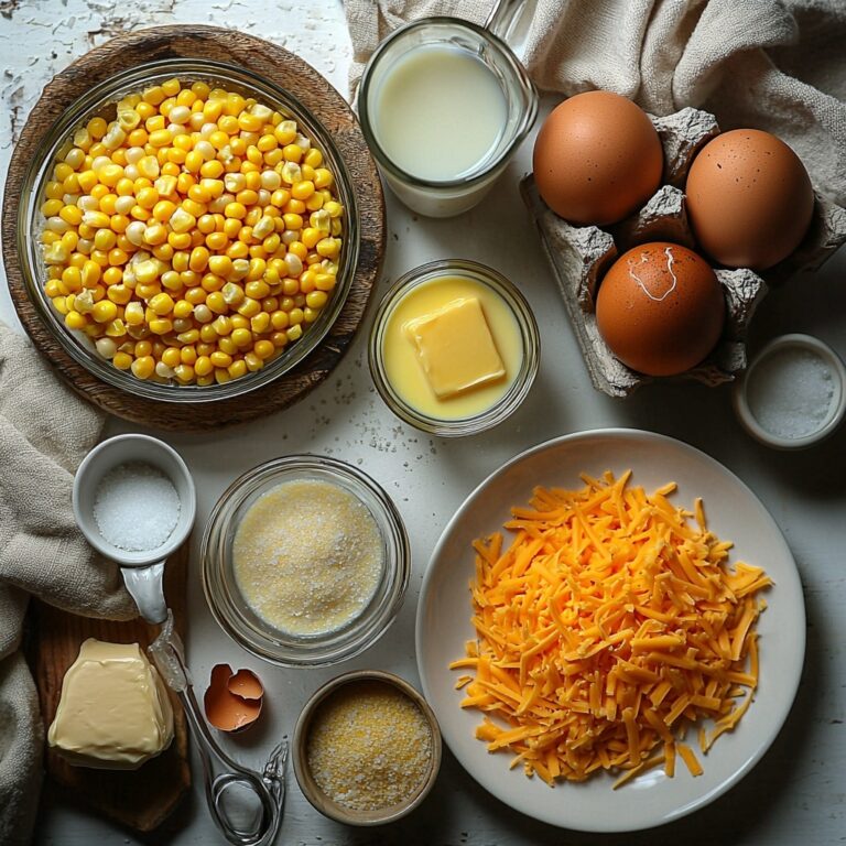 Creamy Golden Corn Casserole Recipe