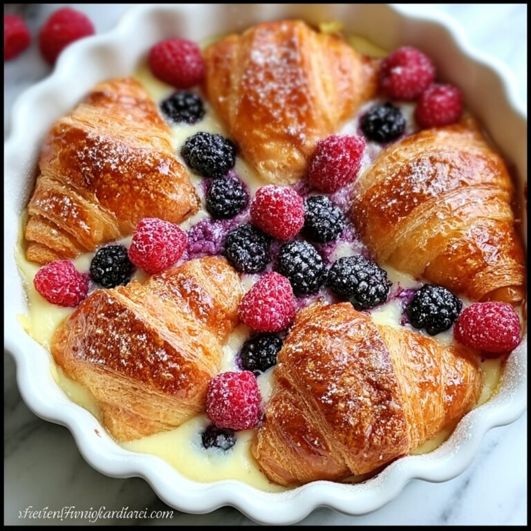 Berry Croissant Breakfast Bake – Easy 25-Minute Delight Recipe