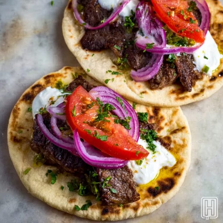 Juicy Oven-Baked Kebabs with Sumac Onions and Garlic Yoghurt Recipe
