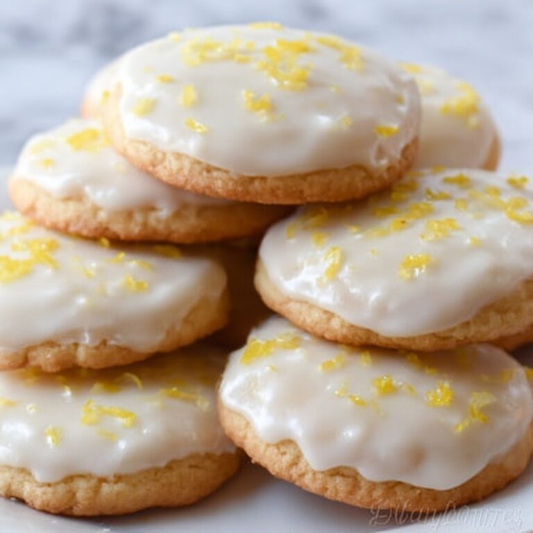 Lemon Ricotta Cookies with Limoncello Glaze Recipe