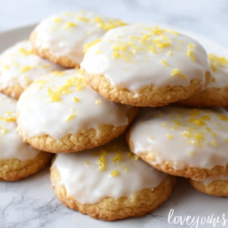 Lemon Ricotta Cookies with Limoncello Glaze Recipe