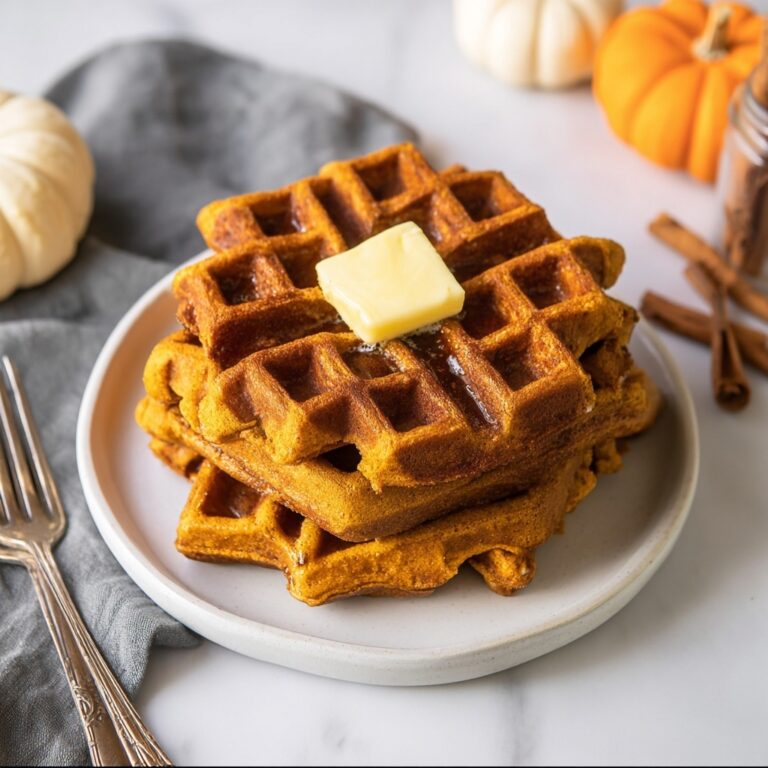 Pumpkin Waffles Recipe
