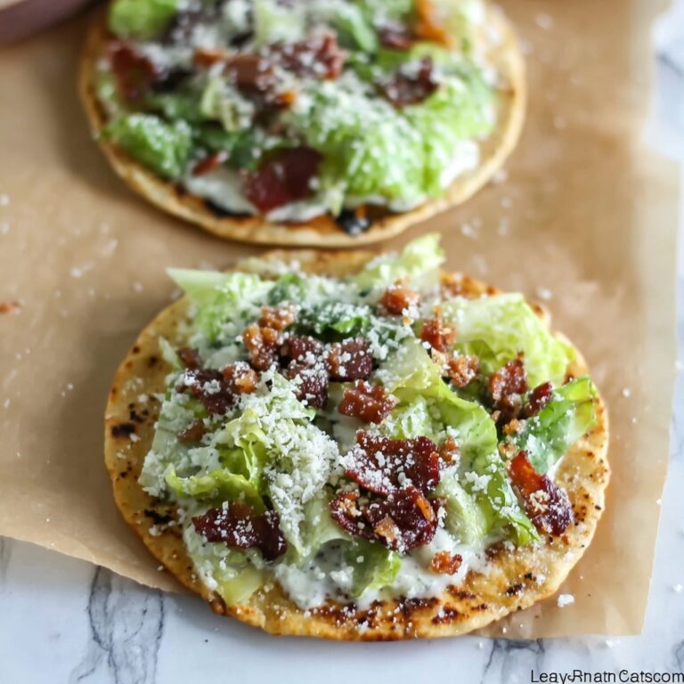 Chicken Caesar Smash Tacos Recipe