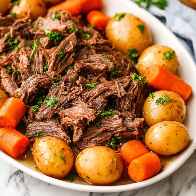 Crockpot Chuck Roast with Vegetables Recipe