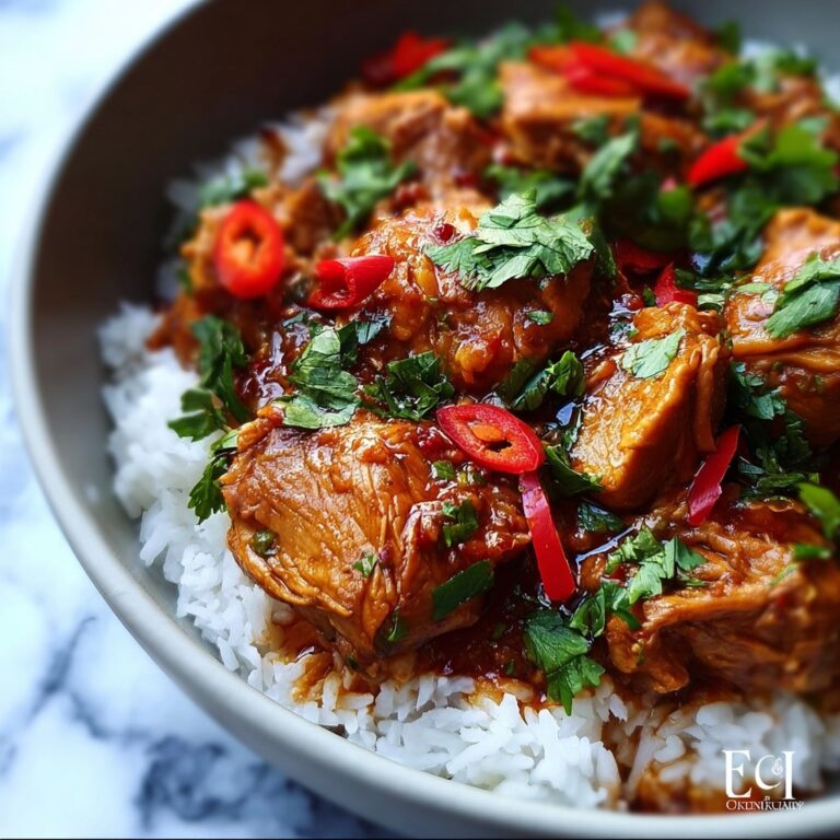 Savory Slow Cooker Sweet Chili Chicken for Effortless Dinners Recipe