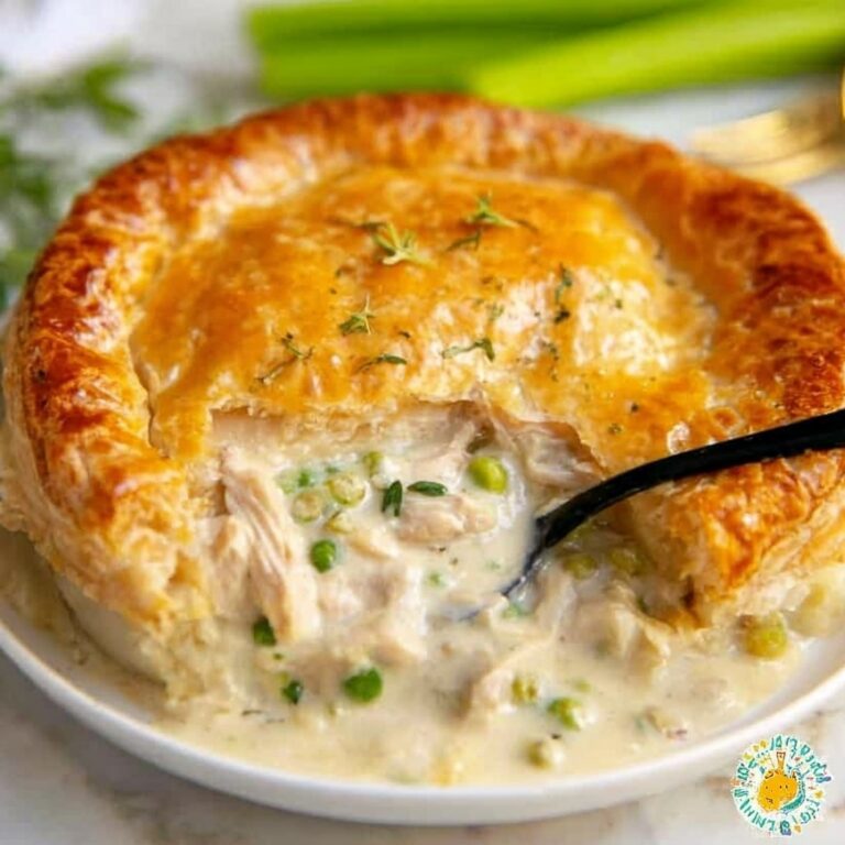 Creamy Chicken and Leek Pot Pie Recipe