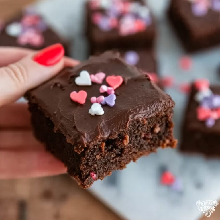 Valentine’s Day Brownies Recipe