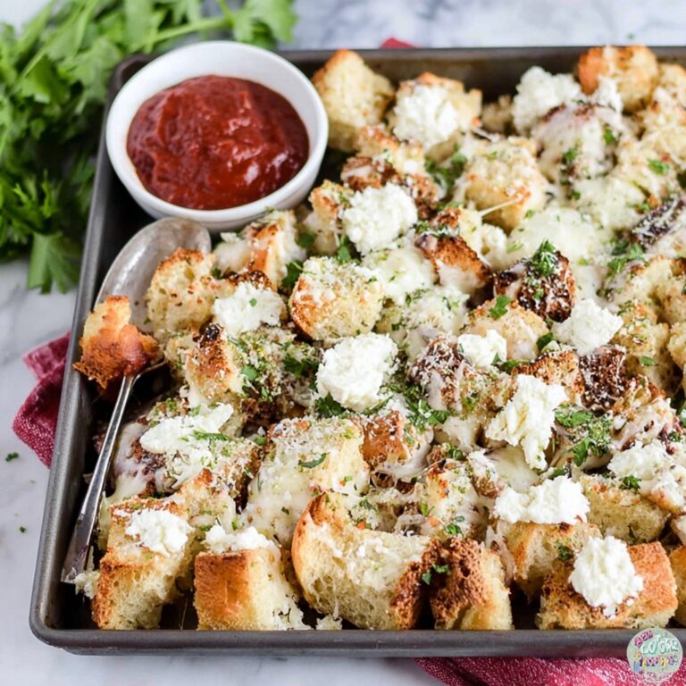 Garlic Bread Nachos Recipe