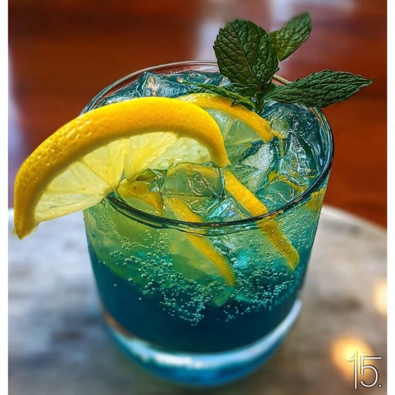 Blue Spirulina Lemonade: Refresh Your Day with Vibrant Flavor Recipe