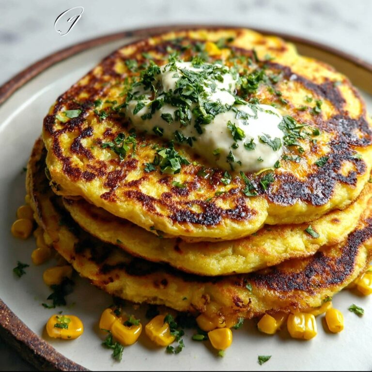 Venezuelan Sweet Corn Cachapas with Cheesy Goodness Recipe