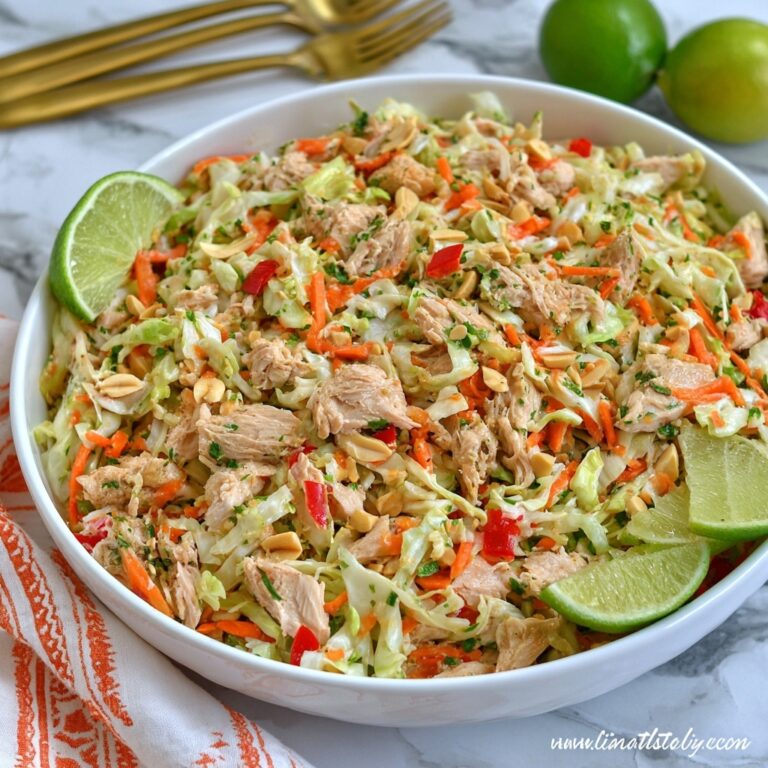 Thai Peanut Chicken Salad Recipe
