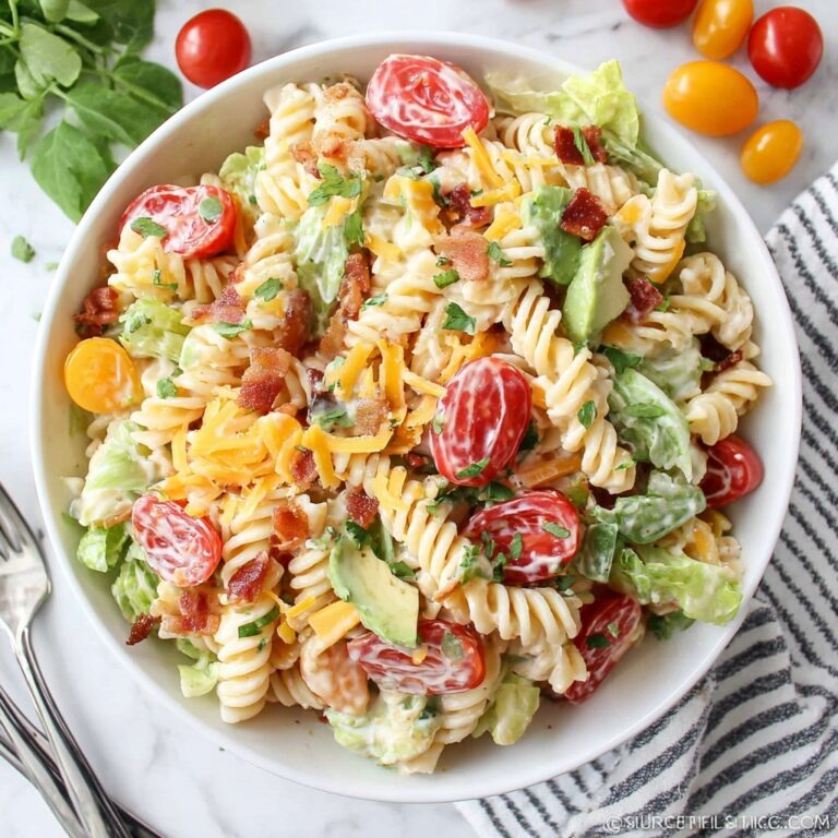 BLT Pasta Salad Recipe