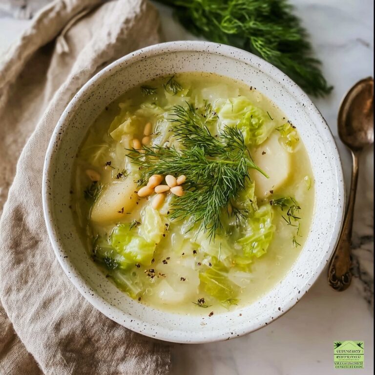 Lemon Dill Cabbage Soup: Cozy Comfort in 30 Minutes Recipe