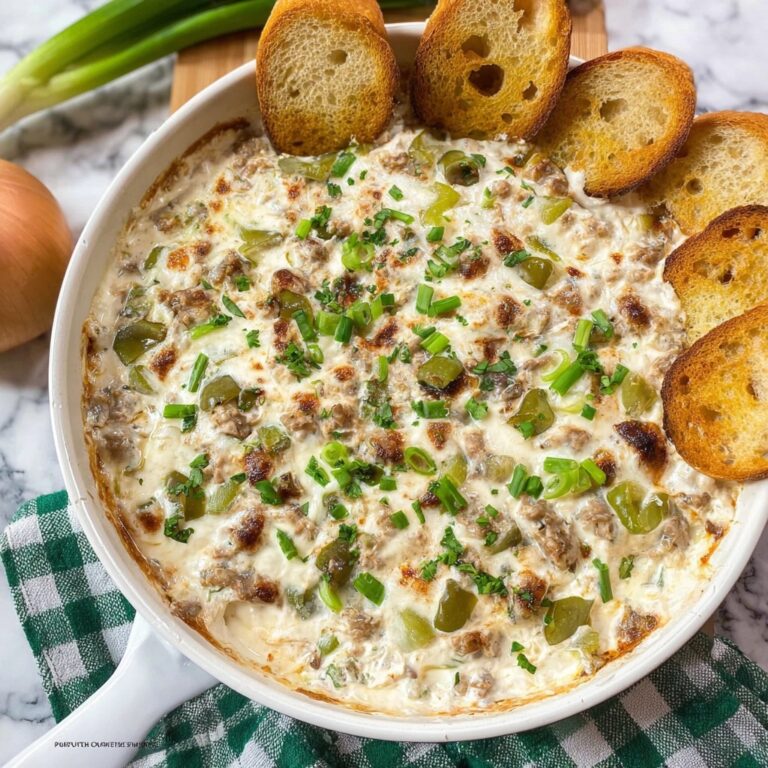 Philly Cheesesteak Dip Recipe