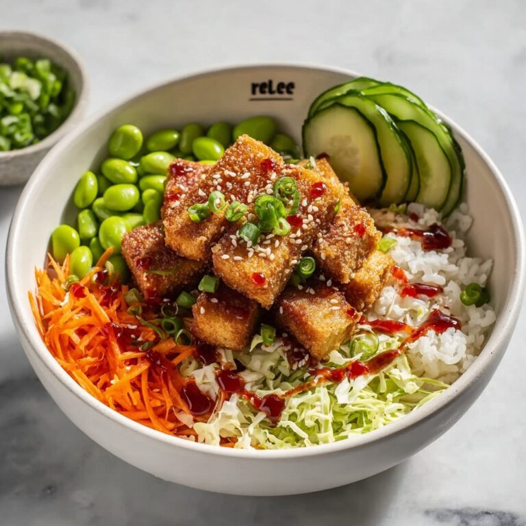 Crispy Coconut Crusted Tofu Bowl Recipe