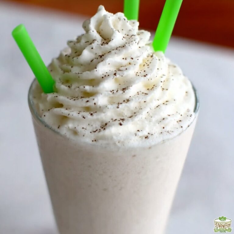 Vanilla Bean Frappuccino at Home Recipe