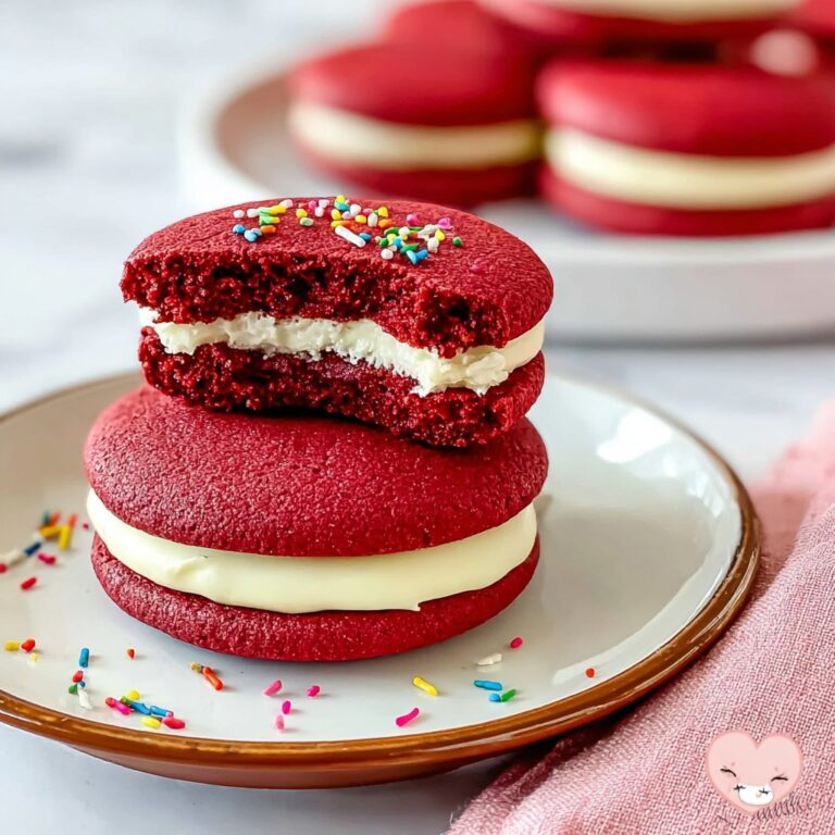 Red Velvet Whoopie Pies Recipe