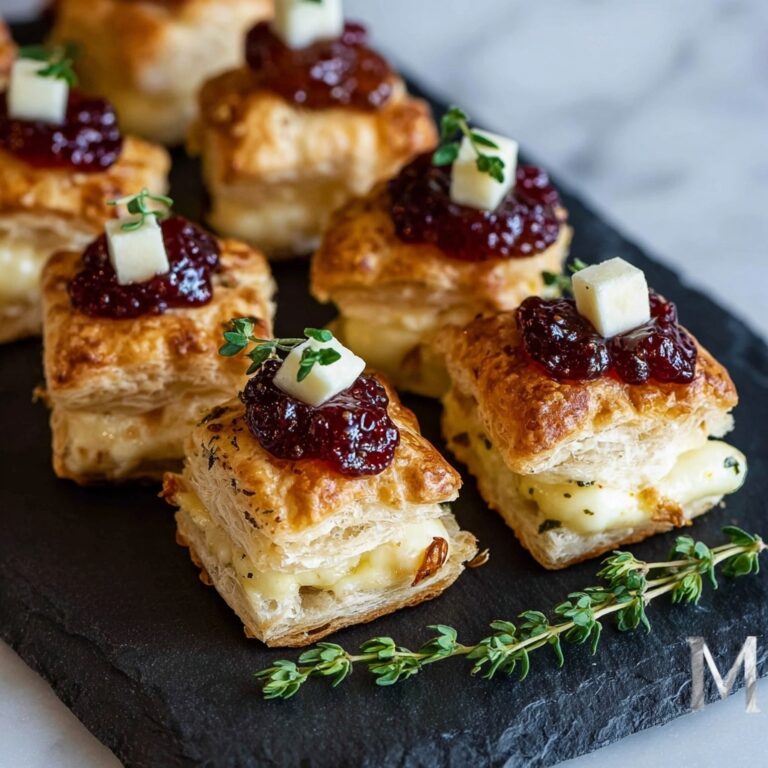 Cranberry Brie Bites Recipe