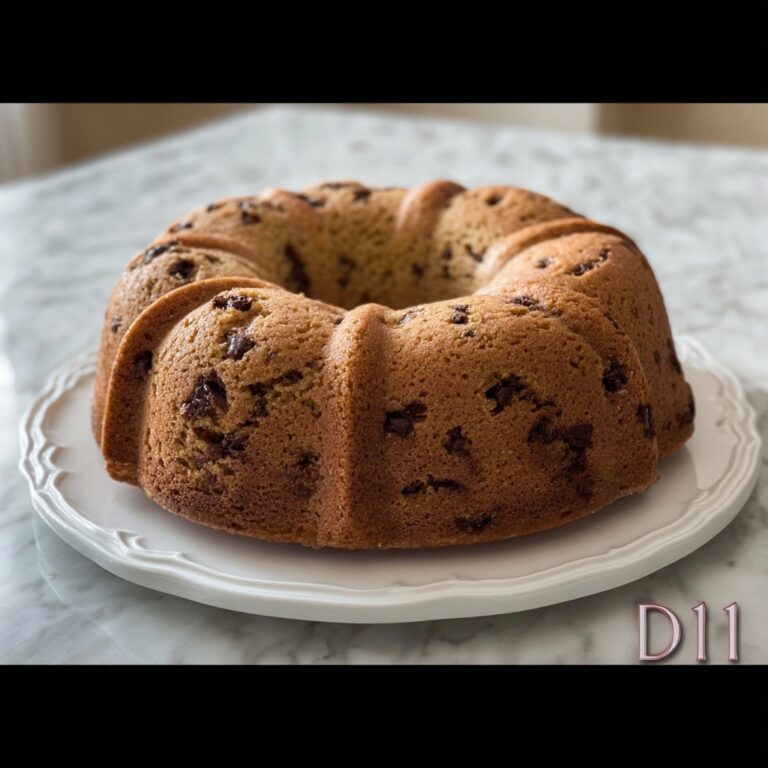 Chocolate Chip Bundt Cake Recipe