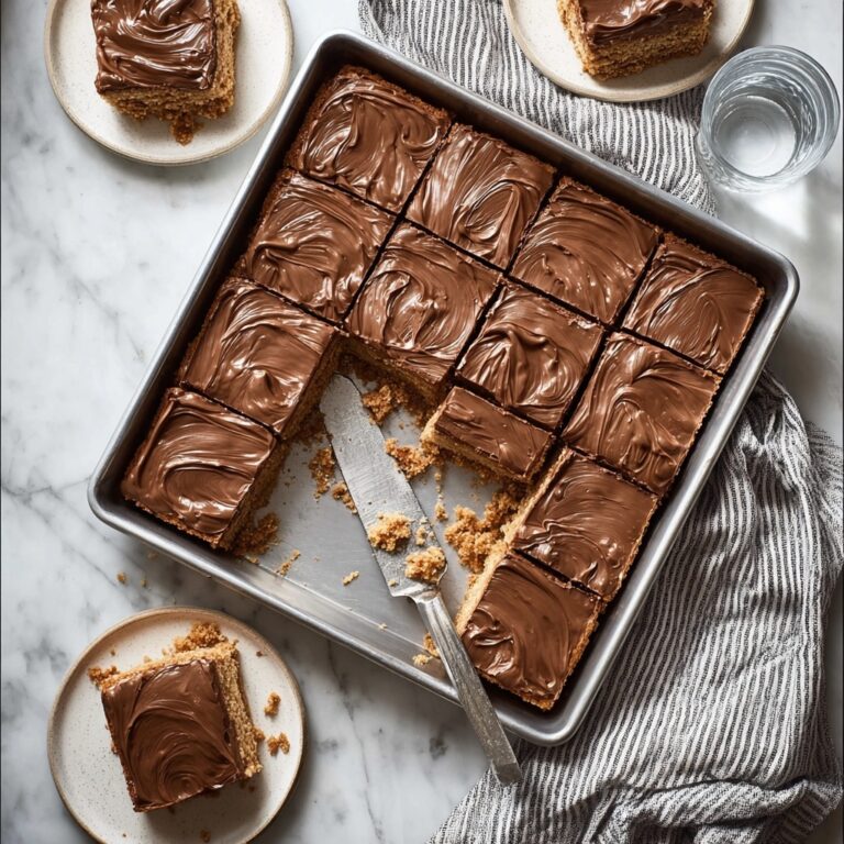 Lunch Lady Peanut Butter Bars Recipe