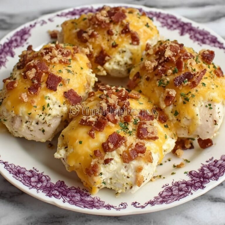 Cheesy Bacon Ranch Stuffed Chicken Bombs Recipe
