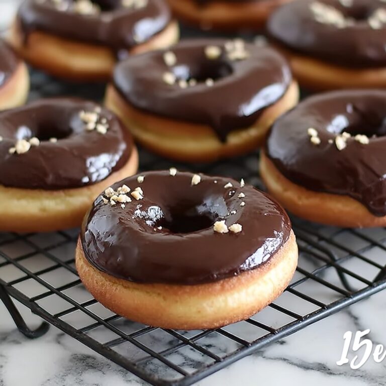 Healthy Chocolate Protein Donuts Recipe