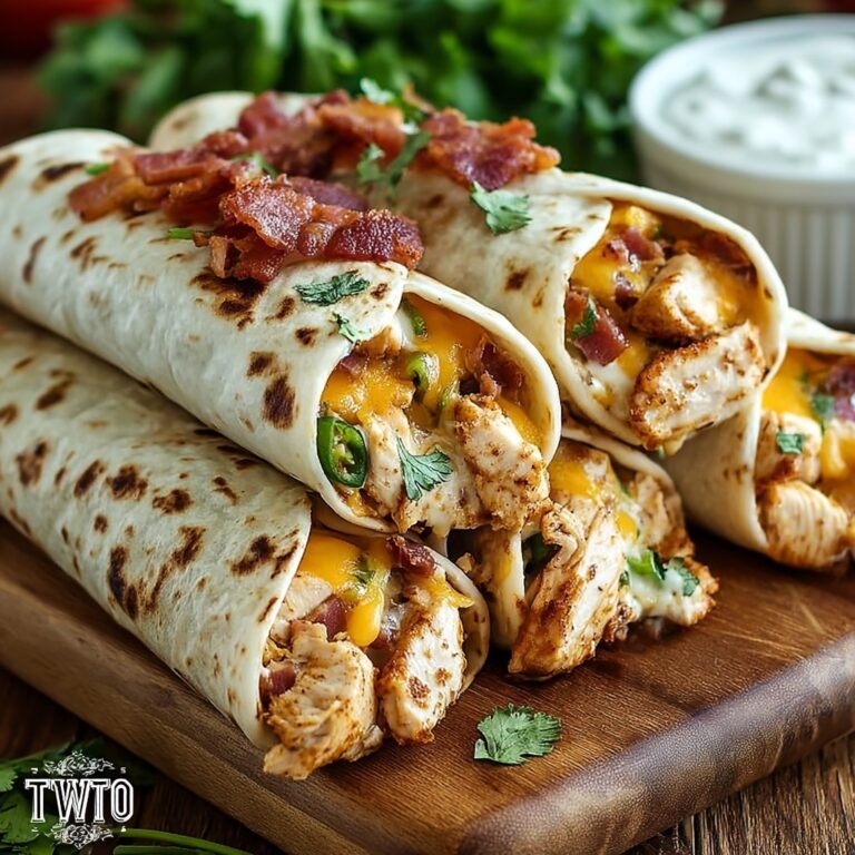 Crispy Bacon Chicken Ranch Wraps: The Ultimate Flavor-Packed Recipe