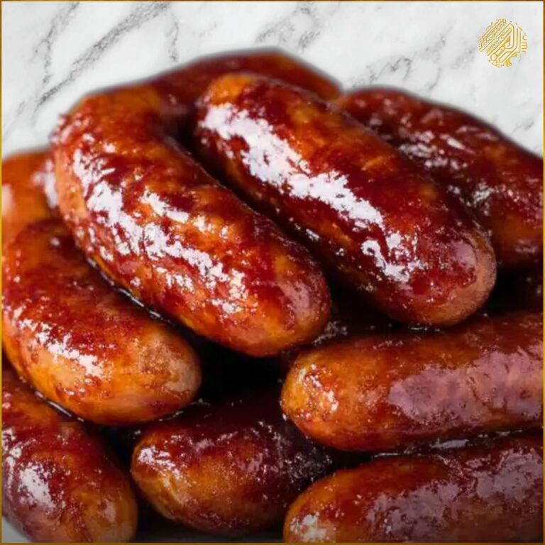 BBQ Cocktail Sausages in the Crock Pot Recipe