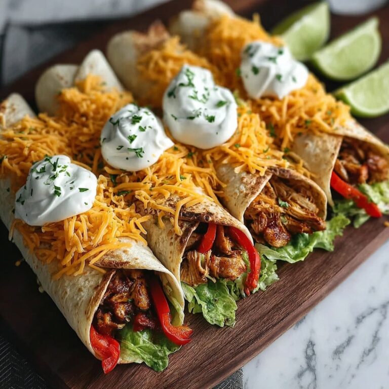 Quick & Zesty Chicken Fajita Wraps Recipe