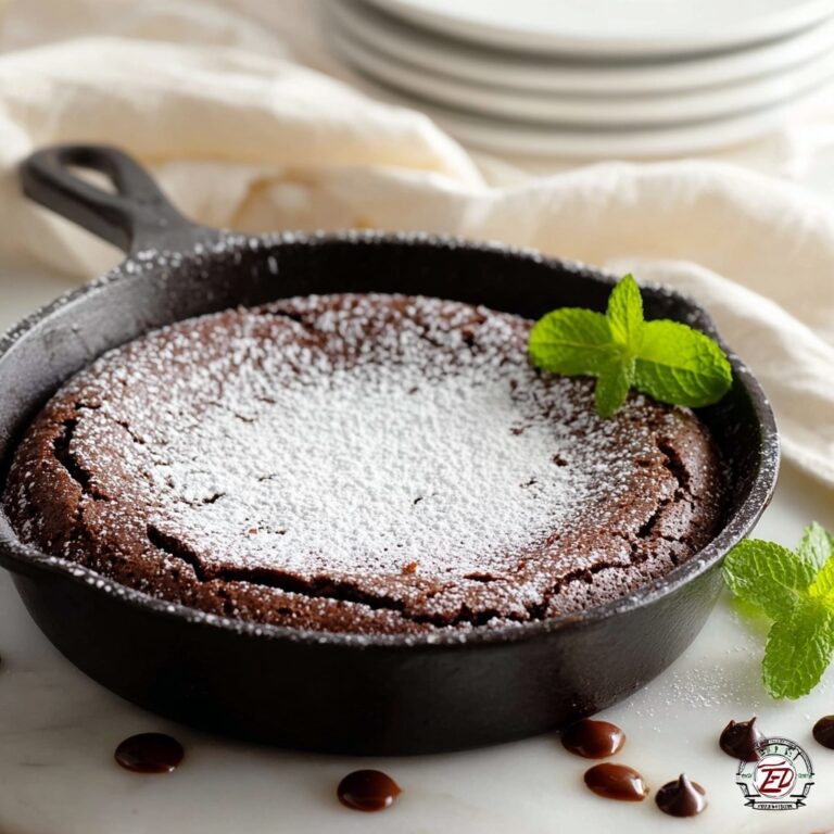 Perfect Skillet Brownie Recipe