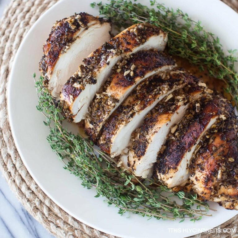Garlic Herb Bacon Wrapped Turkey Breast Recipe