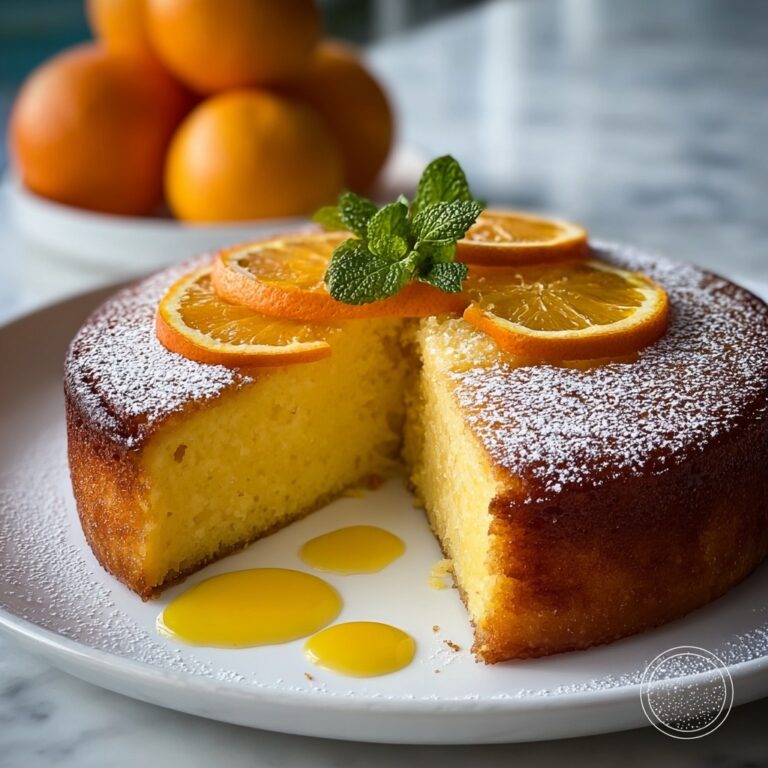 Whole Orange Cake Recipe