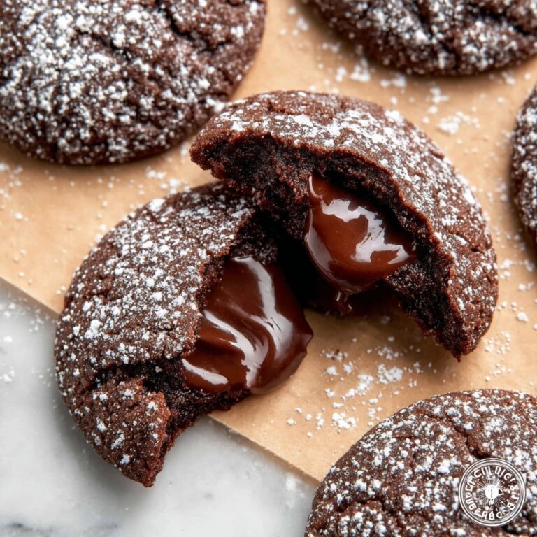 Chocolate Lava Cookies Recipe