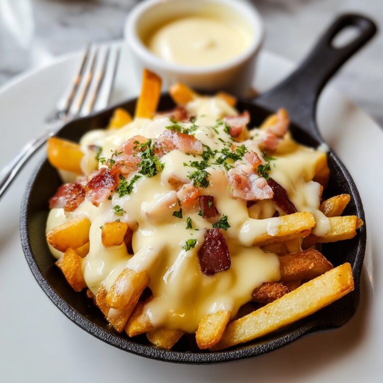 Breakfast Poutine with Hollandaise Sauce Recipe