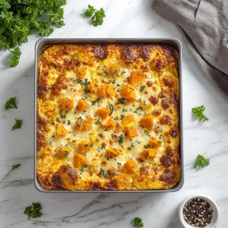 Creamy Butternut Squash and Cauliflower Casserole Recipe