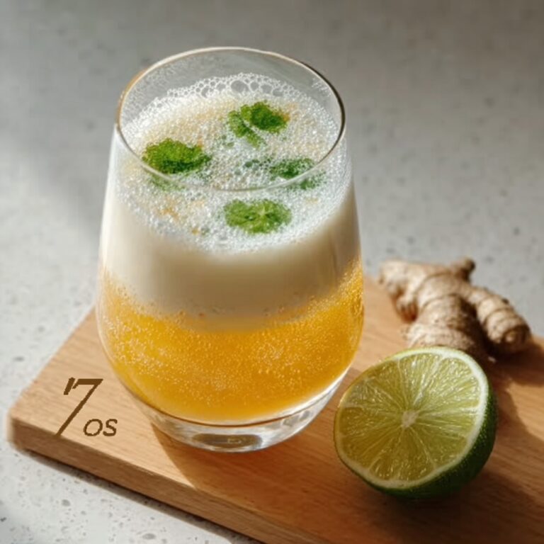 Natural Mounjaro Detox Drink: 4-Ingredient Apple Cider Vinegar Lemon Ginger Tonic Recipe