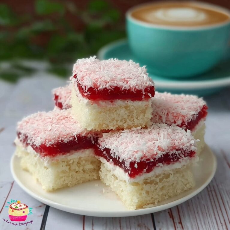 Old-Fashioned Pink Jelly Cakes Recipe