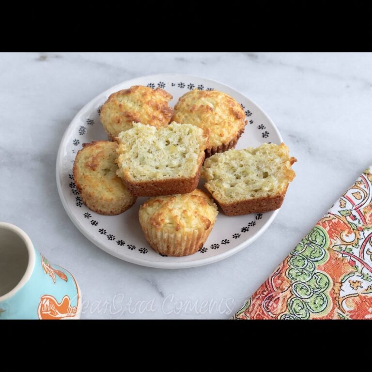 Broccoli and Cheesy Muffins Recipe